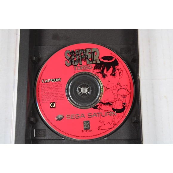Super Puzzle Fighter II Turbo (Sega Saturn) Long-Box, No manual - Picture 3 of 8